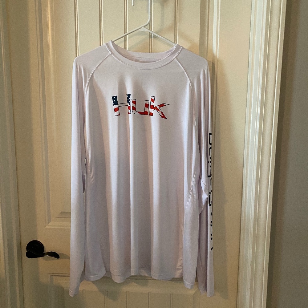 Men's HUK Long Sleeve Fishing Shirt